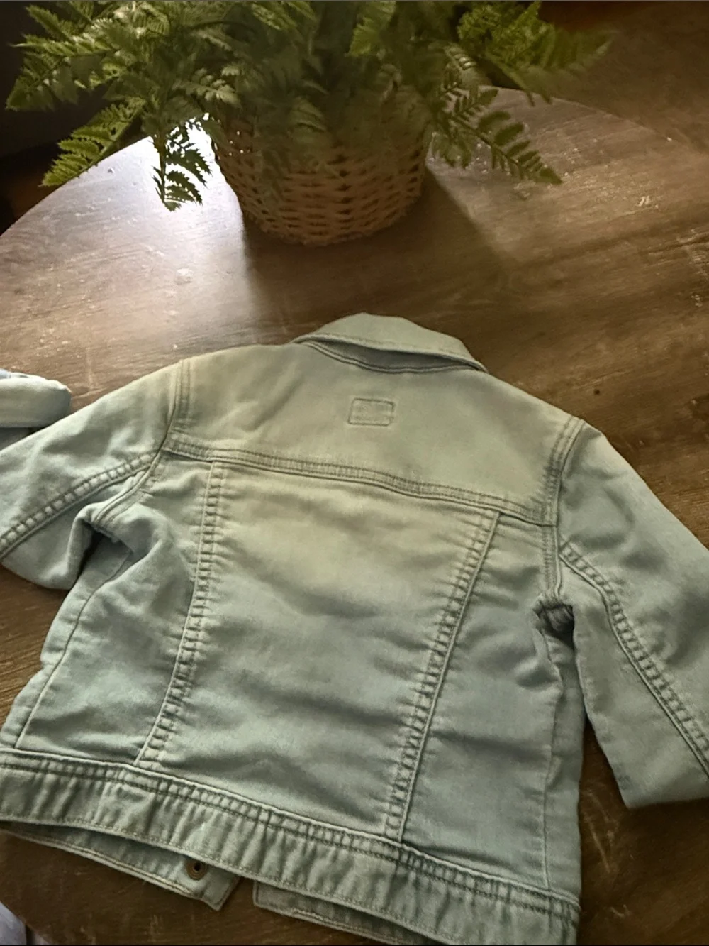 GAP Light Blue Kids Denim Jacket - Button Front